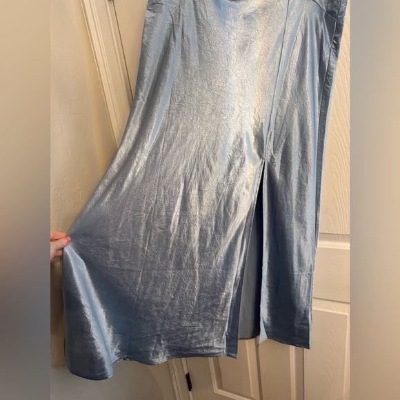 Free People Sasha Satin Maxi Skirt NWT Size 12 - Picture 6 of 9